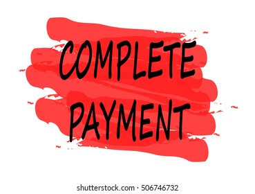 complete payment vector card