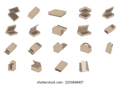 Complete production of all forms of paper packaging boxes
