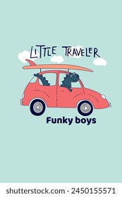 Complete ready t-shirt design vector illustrator file for screen print