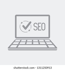 Complete seo services on laptop