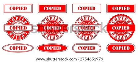 A complete set of 12 vector copied text stamp illustrations designed with a bold vintage rubber stamp style. This collection features various classic stamp labels with different shapes, borders, and typography, creating a professional and authentic stamped effect. Each element is carefully crafted with distressed textures and strong typographic compositions, making them perfect for branding, packaging, labels, badges, posters, marketing materials, certificates, and promotional graphics.