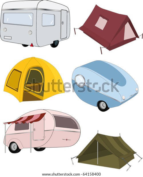 The complete set\
camping