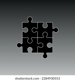 complete set of puzzle pieces