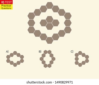 Complete the shape not given iq test - Practical Questions