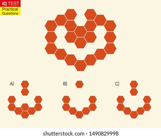 Complete the shape not given iq test - Practical Questions