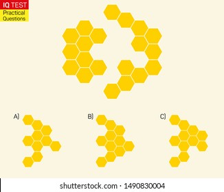 Complete the shape not given iq test - Practical Questions