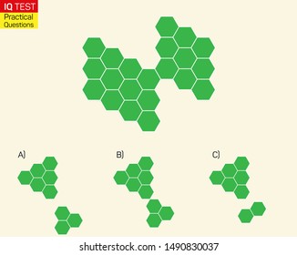 Complete the shape not given iq test - Practical Questions
