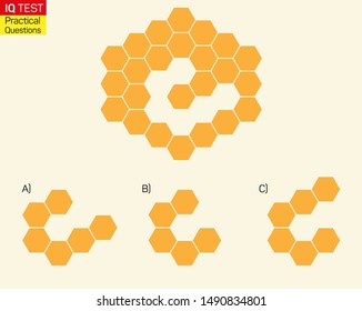 Complete the shape not given iq test - Practical Questions