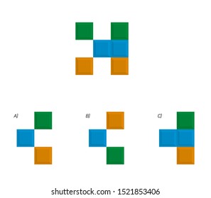 Complete the shape not given iq test - Practical Questions - Vector