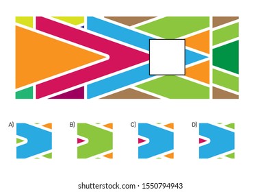 Complete the shape not given iq test - Practical Questions 