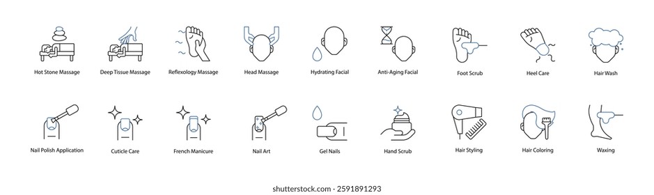 Complete Spa and Salon Services: Massages, Facials, Nail and Hair Care