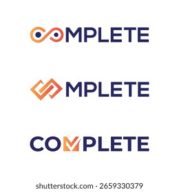marca de palavra completa criativo lettering sinal logotipo marca design conceito