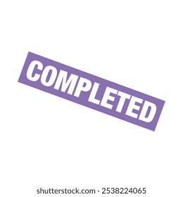 Completed Letter Rubber Stamp Template