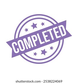 Completed Letter Rubber Stamp Template