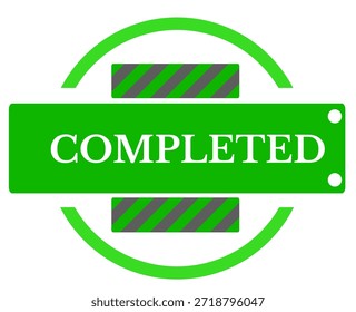 O selo do projeto concluído significa que a tarefa foi bem-sucedida. Use-o para sinalizar a conclusão do projeto ou o cumprimento da tarefa.