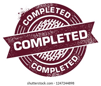 Completed Rubber Stamp