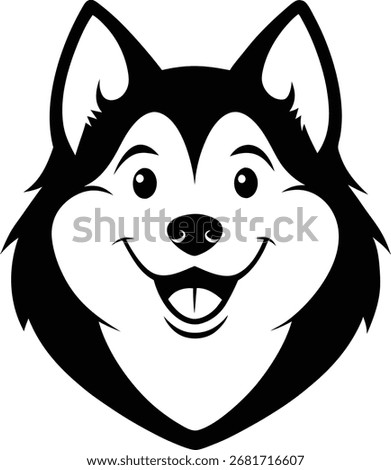 A completely black empty picture on transparent background