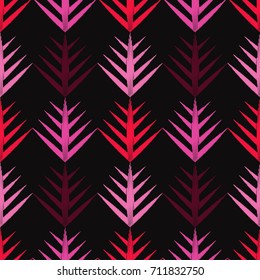 Completely seamless, abstract cube pattern. Colorful design, geometric 3d background. Scribble texture.