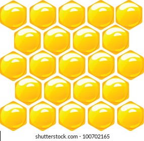 completely seamless honeycomb pattern