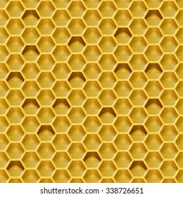 Completely seamless honeycomb pattern