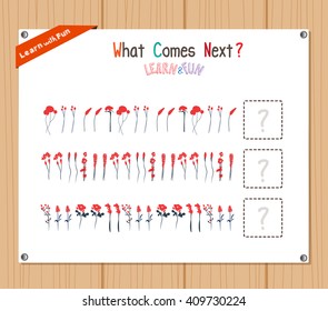 Completing the Pattern Educational Game for Preschool Children