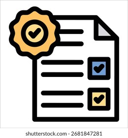 Elemento Ícone De Conclusão Para Design