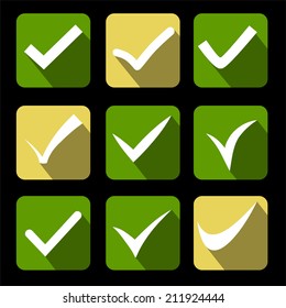 Completion of tasks on a list. Answers to your questions.