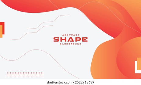 Complex abstract background with a colorful shapes design