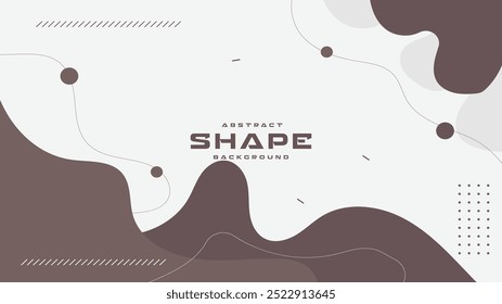 Komplexer abstrakter Hintergrund mit einem bunten Formen-Design