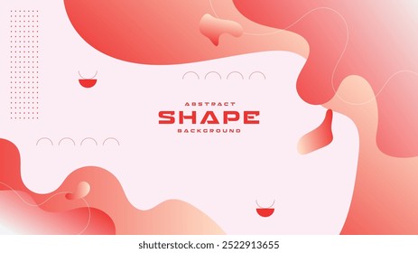 Complex abstract background with a colorful shapes design