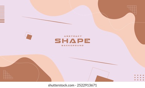 Fondo abstracto complejo con un diseño de Formas de colores