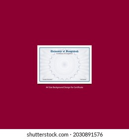 Complex Certificate Background design vector