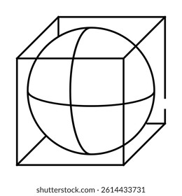 complex details line icon vector. complex details sign. isolated symbol illustration