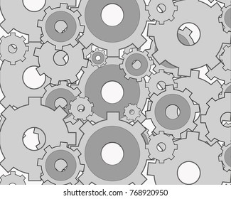 Complex device with revolving anything numbered six