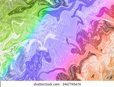 Complex florid pattern. Modern random colors. Ideal for textiles, packaging, paper printing, simple backgrounds and textures.