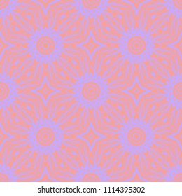complex geometric ornament. sophisticated geometric pattern based on repetitive simple forms. vector flower illustration.