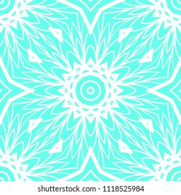 complex geometric ornament. sophisticated geometric pattern based on repetitive simple forms. vector flower illustration.