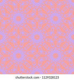 complex geometric ornament. sophisticated geometric pattern based on repetitive simple forms. vector flower illustration.