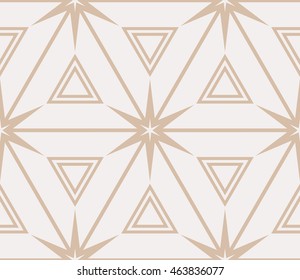 complex geometry pattern. triangle, circle, rhombus. illusion volume. vector. for interior design, textile, paper