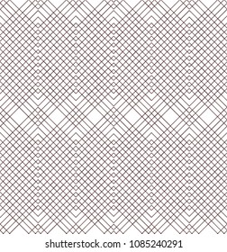 A complex grid of diagonal lines and intersecting angles.Template for use and decoration.A linear pattern.Design.Geometric abstract composition.Straight line.Graphics.