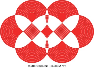 Complex infinity symbol parallel lines A