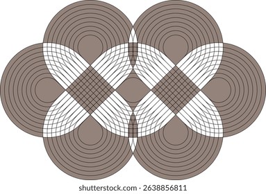 Complex infinity symbol parallel lines A