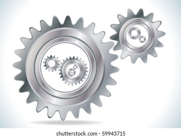 Complex levels working business, micro and macro cooperation.