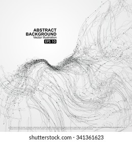 complex lines consisting of Abstract graphic.