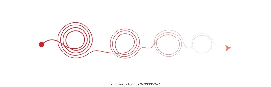 Complex and messy connected lines eps 10