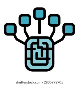 Complex network of connections symbolizing multitasking, representing efficient management of simultaneous tasks and information processing
