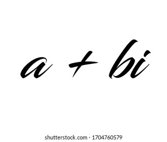 Complex Numbers Real Part Imaginary Part.