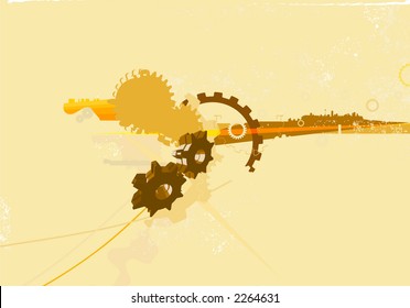complex vector graphics elements  ,     urban    industrial  Background