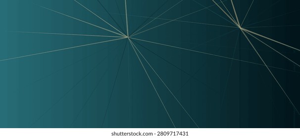 A complex web of thin, luminous lines forming an abstract network, suggesting data flow and digital connections against a deep teal backdrop.