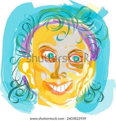 the complexity of the human mind, with all its conflicting desires, emotions and thoughts. Ambiguous facial expressions can reflect a range of emotions